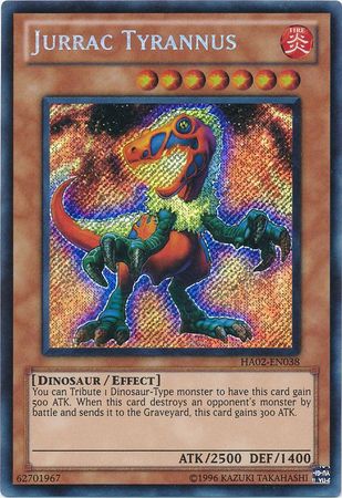 Jurrac Tyrannus - Yugioh | TrollAndToad