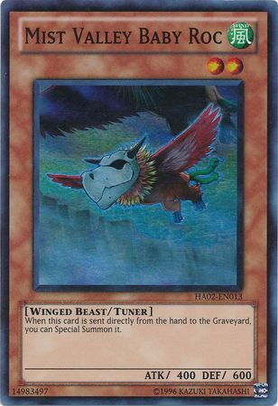 Mist Valley Baby Roc HA02 EN013 Super Rare Unlimited Mist Valley Baby Roc HA02 EN013 Super Rare Unlimited