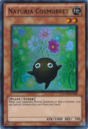 Naturia Cosmobeet HA02 EN042 Super Rare Unlimited Naturia Cosmobeet HA02 EN042 Super Rare Unlimited
