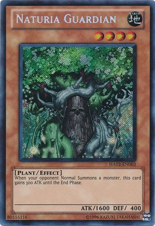 Naturia Guardian HA02 EN003 Secret Rare Unlimited Naturia Guardian HA02 EN003 Secret Rare Unlimited