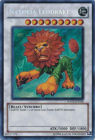 Naturia Leodrake HA02 EN058 Secret Rare Unlimited Naturia Leodrake HA02 EN058 Secret Rare Unlimited