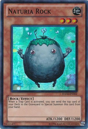 Naturia Rock HA02 EN002 Super Rare Unlimited Naturia Rock HA02 EN002 Super Rare Unlimited
