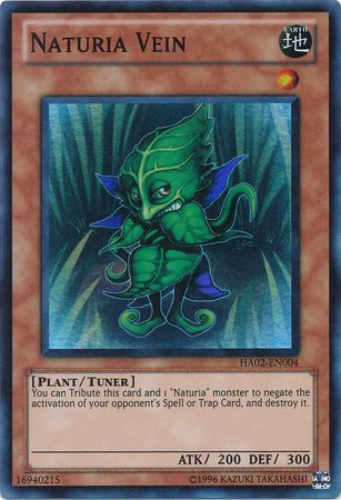 Naturia Vein HA02 EN004 Super Rare Unlimited Naturia Vein HA02 EN004 Super Rare Unlimited