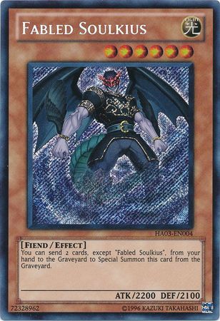 Fabled Soulkius HA03 EN004 Secret Rare Unlimited Fabled Soulkius HA03 EN004 Secret Rare Unlimited