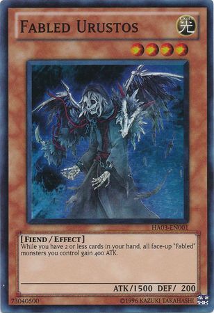 Fabled Urustos HA03 EN001 Super Rare Unlimited Fabled Urustos HA03 EN001 Super Rare Unlimited