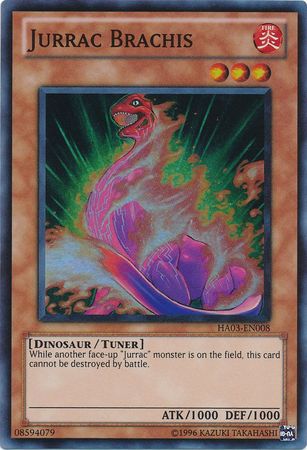 Jurrac Brachis HA03 EN008 Super Rare Unlimited Jurrac Brachis HA03 EN008 Super Rare Unlimited