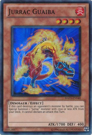 Jurrac Guaiba HA03 EN040 Super Rare Unlimited Jurrac Guaiba HA03 EN040 Super Rare Unlimited