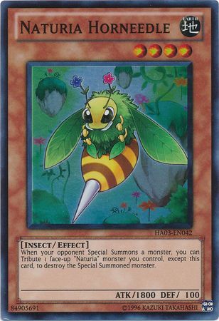 Naturia Hornneedle HA03 EN042 Super Rare Unlimited Hidden Arsenal 3 HA03 Unlimited Singles Naturia Hornneedle HA03 EN042 Super Rare Unlimited Hidden Arsenal 3 HA03 Unlimited Singles