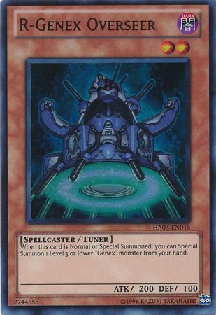 R Genex Overseer HA03 EN015 Super Rare Unlimited Hidden Arsenal 3 HA03 Unlimited Singles R Genex Overseer HA03 EN015 Super Rare Unlimited Hidden Arsenal 3 HA03 Unlimited Singles