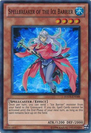 Spellbreaker of the Ice Barrier HA03 EN048 Super Rare Unlimited Hidden Arsenal 3 HA03 Unlimited Singles Spellbreaker of the Ice Barrier HA03 EN048 Super Rare Unlimited Hidden Arsenal 3 HA03 Unlimited Singles