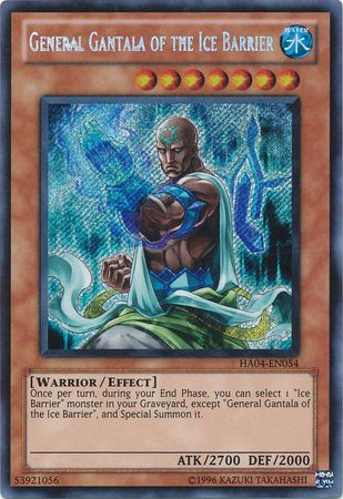 General Gantala of the Ice Barrier HA04 EN054 Secret Rare Unlimited Hidden Arsenal 4 Trishula s Triumph HA04 Unlimited Singles General Gantala of the Ice Barrier HA04 EN054 Secret Rare Unlimited Hidden Arsenal 4 Trishula s Triumph HA04 Unlimited Singles