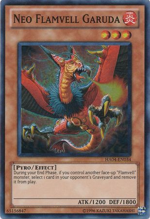 Neo Flamvell Garuda HA04 EN034 Super Rare Unlimited Hidden Arsenal 4 Trishula s Triumph HA04 Unlimited Singles Neo Flamvell Garuda HA04 EN034 Super Rare Unlimited Hidden Arsenal 4 Trishula s Triumph HA04 Unlimited Singles