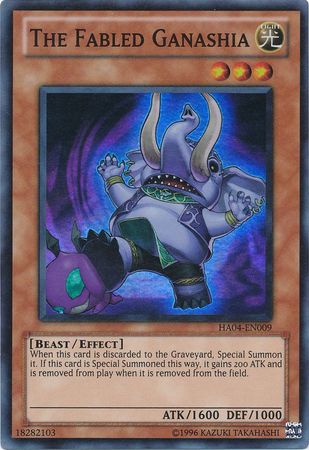 The Fabled Ganashia HA04 EN009 Super Rare Unlimited Hidden Arsenal 4 Trishula s Triumph HA04 Unlimited Singles The Fabled Ganashia HA04 EN009 Super Rare Unlimited Hidden Arsenal 4 Trishula s Triumph HA04 Unlimited Singles