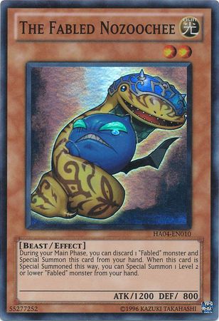 The Fabled Nozoochee HA04 EN010 Super Rare Unlimited Hidden Arsenal 4 Trishula s Triumph HA04 Unlimited Singles The Fabled Nozoochee HA04 EN010 Super Rare Unlimited Hidden Arsenal 4 Trishula s Triumph HA04 Unlimited Singles