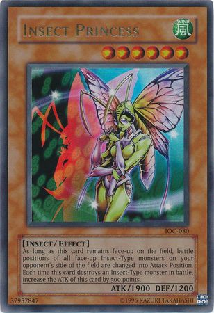 Insect Princess IOC 080 Ultra Rare Unlimited Invasion of Chaos IOC Unlimited Singles Insect Princess IOC 080 Ultra Rare Unlimited Invasion of Chaos IOC Unlimited Singles