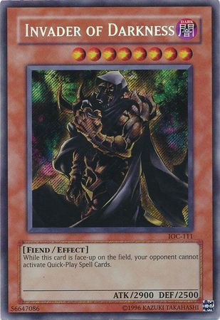 Invader of Darkness - IOC-111 - Secret Rare Unlimited