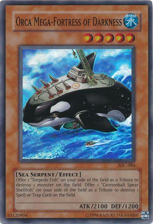 Orca Mega Fortress of Darkness IOC 084 Super Rare Unlimited Orca Mega Fortress of Darkness IOC 084 Super Rare Unlimited