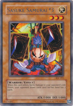 Sasuke Samurai 3 IOC 011 Rare Unlimited Sasuke Samurai 3 IOC 011 Rare Unlimited