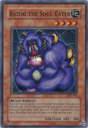 Bazoo the Soul Eater LON 064 Super Rare Unlimited Bazoo the Soul Eater LON 064 Super Rare Unlimited