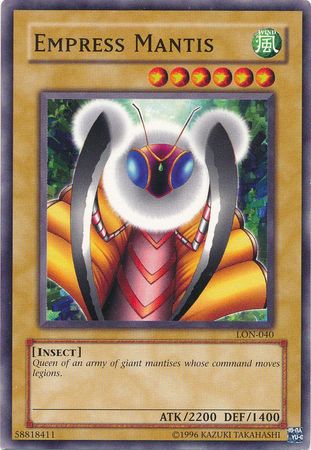 Empress Mantis LON 040 Common Unlimited Labyrinth of Nightmare LON Unlimited Singles Empress Mantis LON 040 Common Unlimited Labyrinth of Nightmare LON Unlimited Singles
