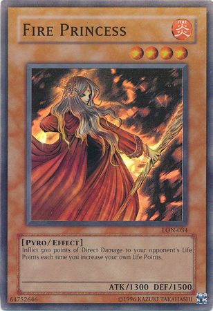 Fire Princess LON 034 Super Rare Unlimited Labyrinth of Nightmare LON Unlimited Singles Fire Princess LON 034 Super Rare Unlimited Labyrinth of Nightmare LON Unlimited Singles