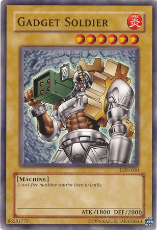 Gadget Soldier LON 010 Common Unlimited Labyrinth of Nightmare LON Unlimited Singles Gadget Soldier LON 010 Common Unlimited Labyrinth of Nightmare LON Unlimited Singles