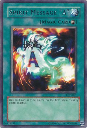 Spirit Message A LON 091 Rare Unlimited Spirit Message A LON 091 Rare Unlimited