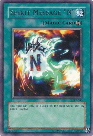 Spirit Message N LON 090 Rare Unlimited Spirit Message N LON 090 Rare Unlimited