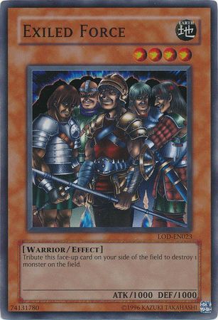 Exiled Force LOD 023 Super Rare Unlimited Exiled Force LOD 023 Super Rare Unlimited