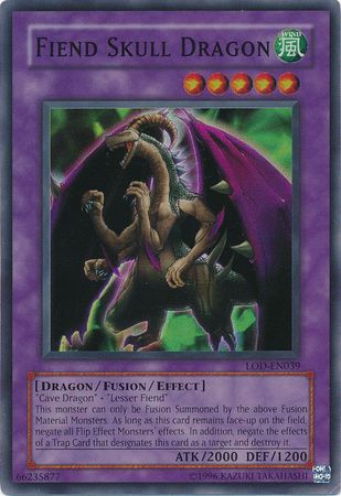 Fiend Skull Dragon LOD 039 Super Rare Unlimited Fiend Skull Dragon LOD 039 Super Rare Unlimited