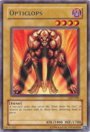 Opticlops LOD 009 Rare Unlimited Legacy of Darkness LOD Unlimited Singles Opticlops LOD 009 Rare Unlimited Legacy of Darkness LOD Unlimited Singles