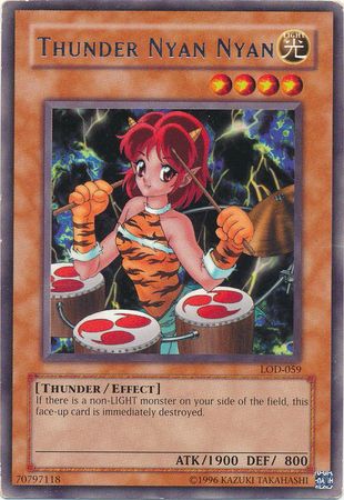 Thunder Nyan Nyan LOD 059 Rare Unlimited Thunder Nyan Nyan LOD 059 Rare Unlimited