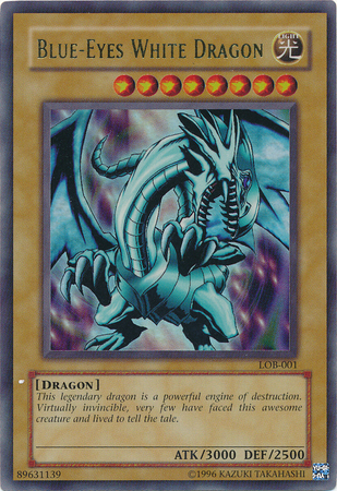 Blue-Eyes White Dragon - Yugioh | TrollAndToad