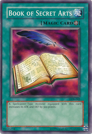 Book of Secret Arts LOB 043 Common Unlimited Book of Secret Arts LOB 043 Common Unlimited