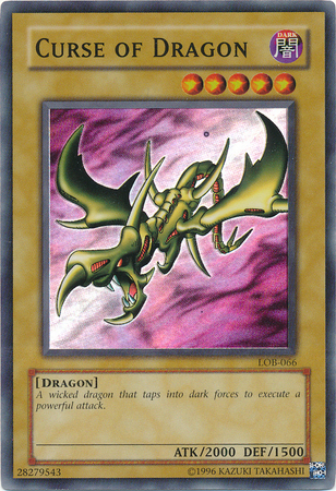Curse of Dragon - LOB-066 - Super Rare Unlimited