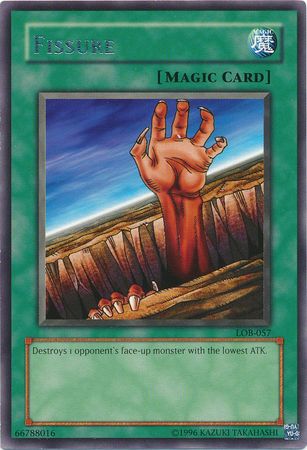 Fissure LOB 057 Rare Unlimited Legend Of Blue Eyes White Dragon LOB Unlimited Singles Fissure LOB 057 Rare Unlimited Legend Of Blue Eyes White Dragon LOB Unlimited Singles