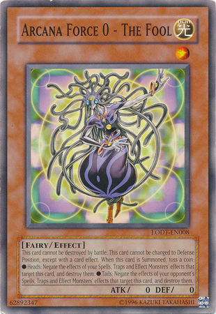 Arcana Force 0 The Fool LODT EN008 Common Unlimited Arcana Force 0 The Fool LODT EN008 Common Unlimited