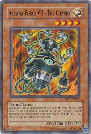 Arcana Force VII The Chariot LODT EN013 Common Unlimited Arcana Force VII The Chariot LODT EN013 Common Unlimited