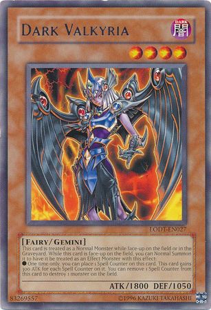 Dark Valkyria LODT EN027 Rare Unlimited Light of Destruction LODT Unlimited Singles Dark Valkyria LODT EN027 Rare Unlimited Light of Destruction LODT Unlimited Singles