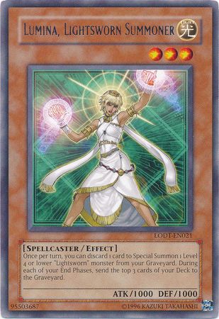 Lumina Lightsworn Summoner LODT EN021 Rare Unlimited Lumina Lightsworn Summoner LODT EN021 Rare Unlimited