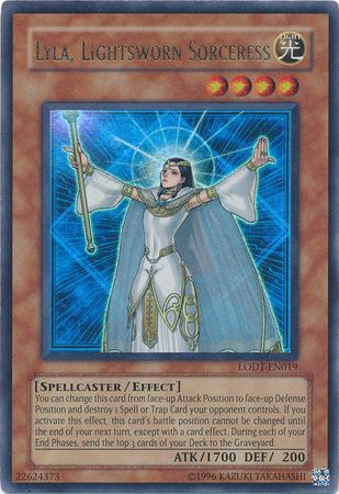 Lyla Lightsworn Sorceress LODT EN019 Ultra Rare Unlimited Light of Destruction LODT Unlimited Singles Lyla Lightsworn Sorceress LODT EN019 Ultra Rare Unlimited Light of Destruction LODT Unlimited Singles