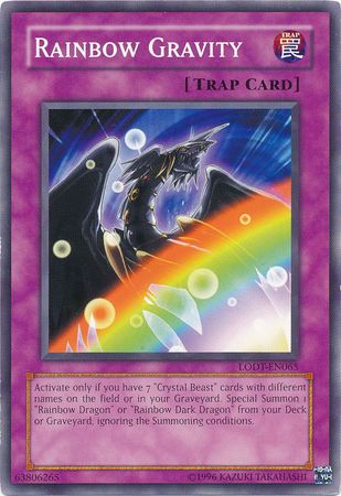 Rainbow Gravity LODT EN065 Common Unlimited Light of Destruction LODT Unlimited Singles Rainbow Gravity LODT EN065 Common Unlimited Light of Destruction LODT Unlimited Singles