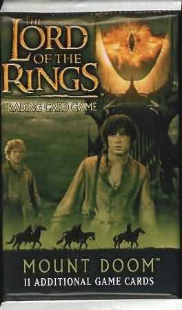 Mount Doom Booster Pack 11 Cards LoTR Mount Doom Booster Pack 11 Cards LoTR