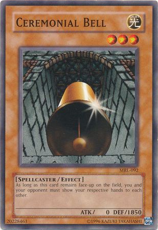Ceremonial Bell MRL 092 Common Unlimited Magic Ruler MRL Unlimited Singles Ceremonial Bell MRL 092 Common Unlimited Magic Ruler MRL Unlimited Singles