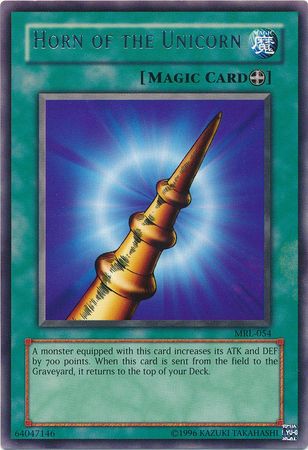 Horn of the Unicorn MRL 054 Rare Unlimited Horn of the Unicorn MRL 054 Rare Unlimited