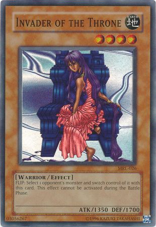 Invader of the Throne MRL 026 Super Rare Unlimited Invader of the Throne MRL 026 Super Rare Unlimited