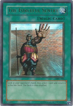 The Forceful Sentry MRL 045 Ultra Rare Unlimited Magic Ruler MRL Unlimited Singles The Forceful Sentry MRL 045 Ultra Rare Unlimited Magic Ruler MRL Unlimited Singles