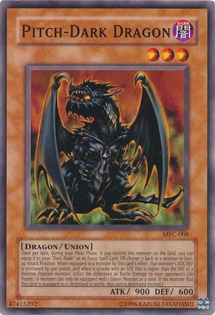 Pitch Dark Dragon MFC 008 Common Unlimited Pitch Dark Dragon MFC 008 Common Unlimited