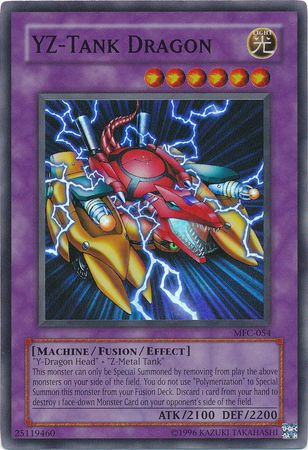 YZ Tank Dragon MFC 054 Super Rare Unlimited YZ Tank Dragon MFC 054 Super Rare Unlimited