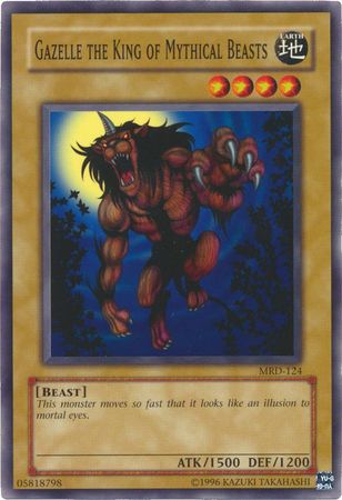 Gazelle the King of Mythical Beasts MRD 124 Common Unlimited Metal Raiders MRD Unlimited Singles Gazelle the King of Mythical Beasts MRD 124 Common Unlimited Metal Raiders MRD Unlimited Singles